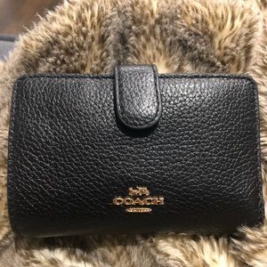Coach leather wallet